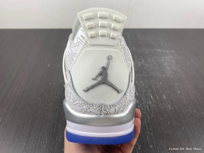 Kick Theory Anniversary 705333-105 Jordan Retro 4 30th Laser 0803